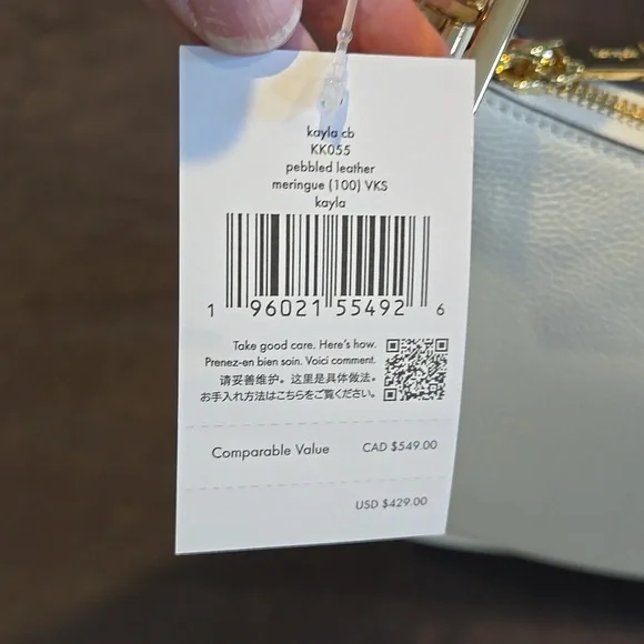 NWT Kate Spade Pebbled Leather Bag - Picture 3 of 6